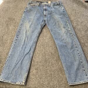 Vintage Levi’s 505 Orange Tab Mens Jeans Regular Fit Size 38x30 (Actual 37x30)